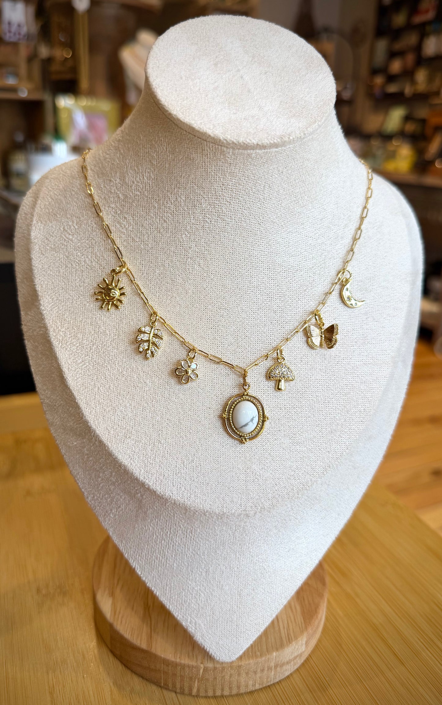 Celestial Nature Babe / Charm Necklace