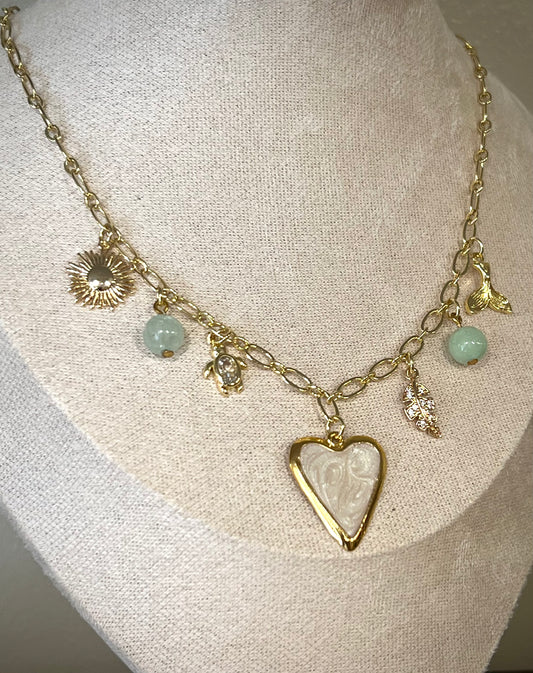 Seaside Babe / Charm Necklace