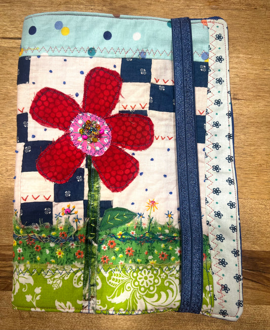 Slow Stitched Book/Reader Cover