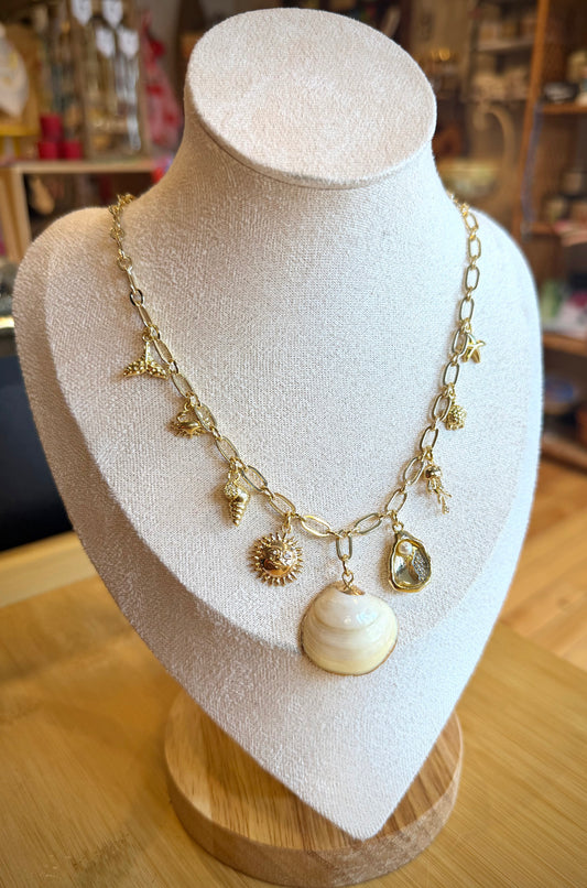 Beachy Babe / Charm Necklace