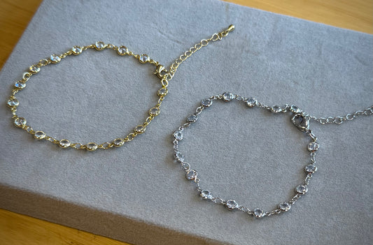 Sparkle Chain / Adjustable Bracelet