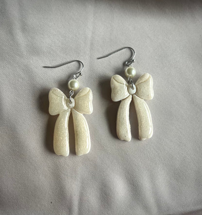 Vintage Bow / Snowy Shimmer