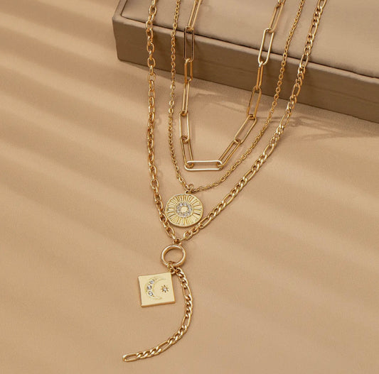 Celestial Layered Necklace