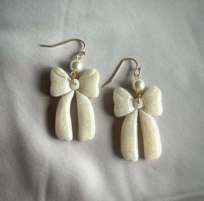 Vintage Bow / Snowy Shimmer