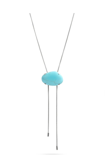 Turquoise Bolo Necklace