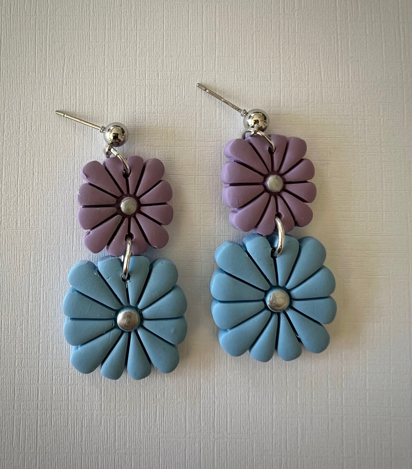 Spring Blooms / purple & blue
