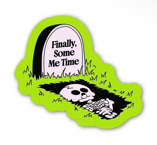 Me Time Sticker