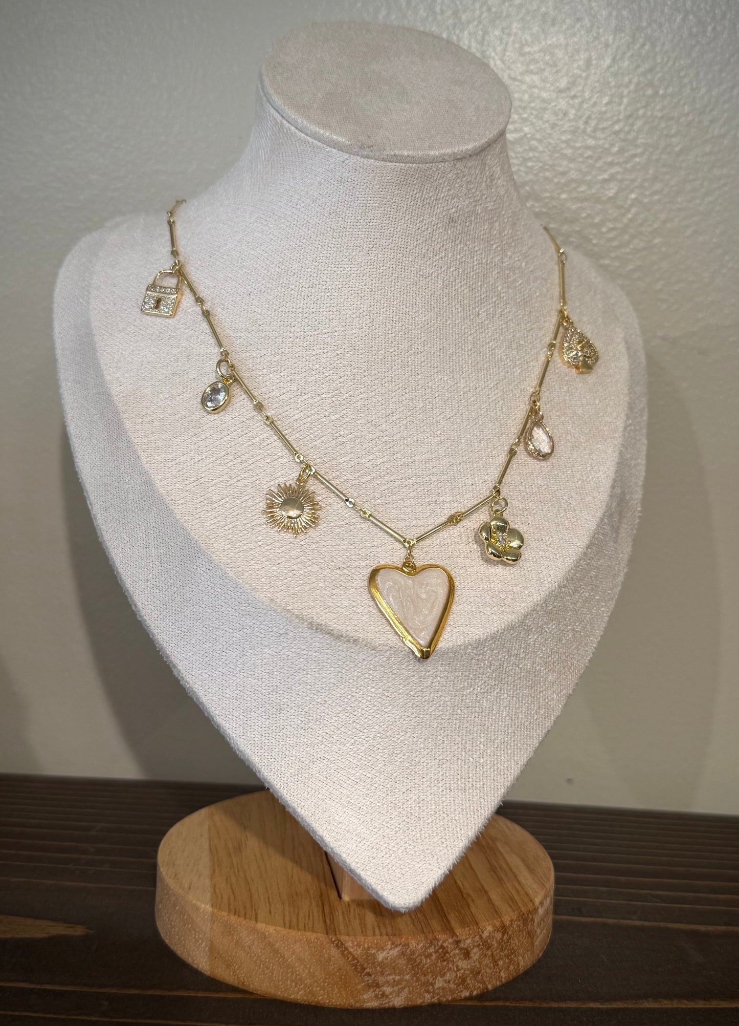 Everyday Neutral / Charm Necklace