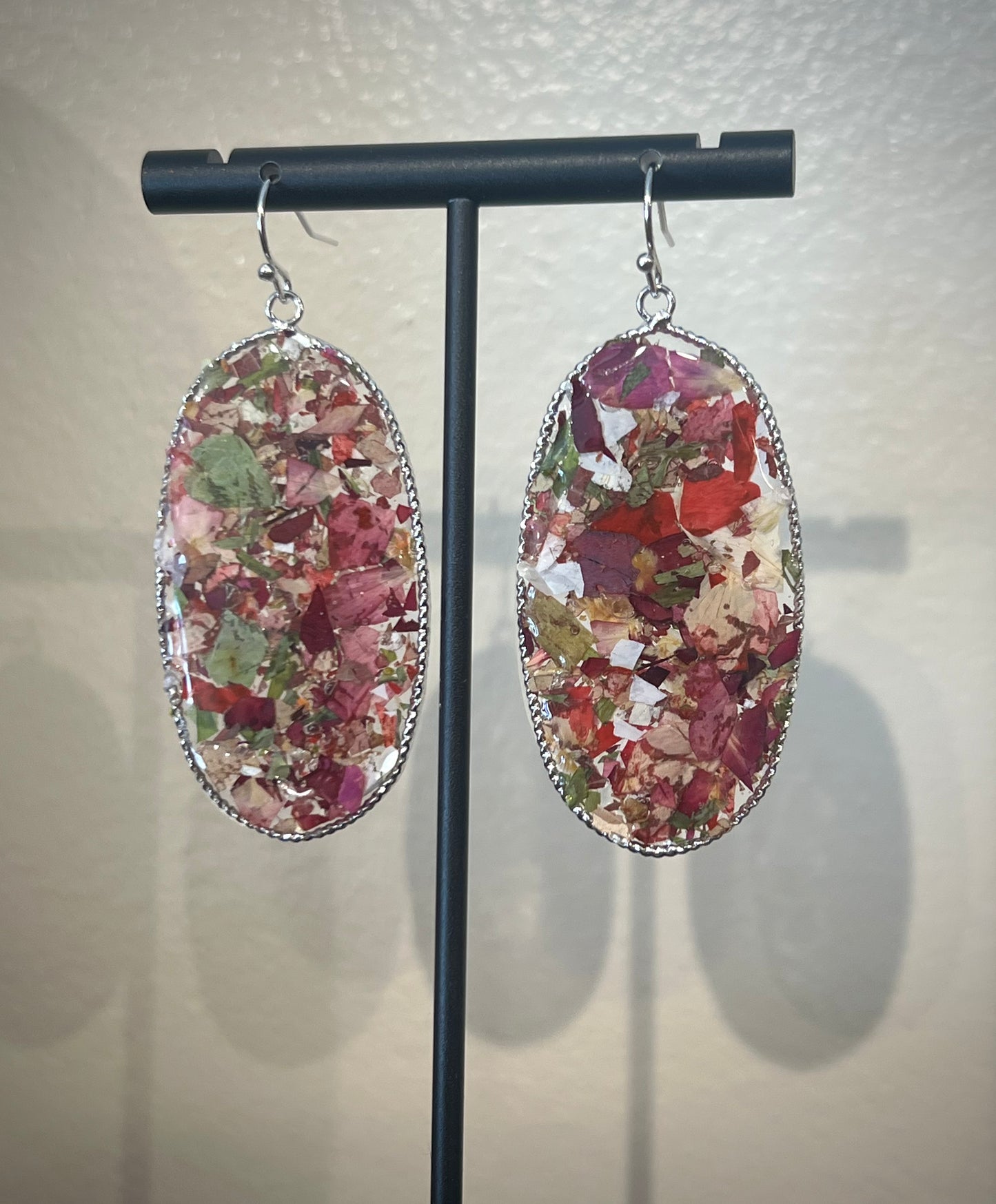 Pressed Flower & Leaf Dangle