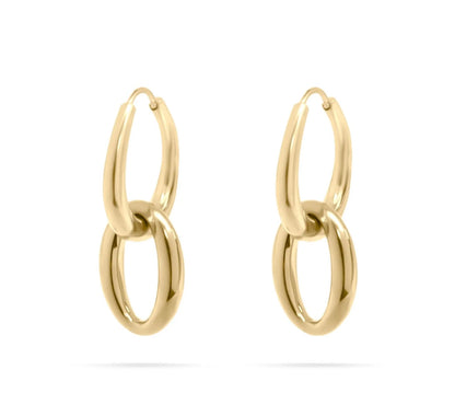 Double Hoop Dangle