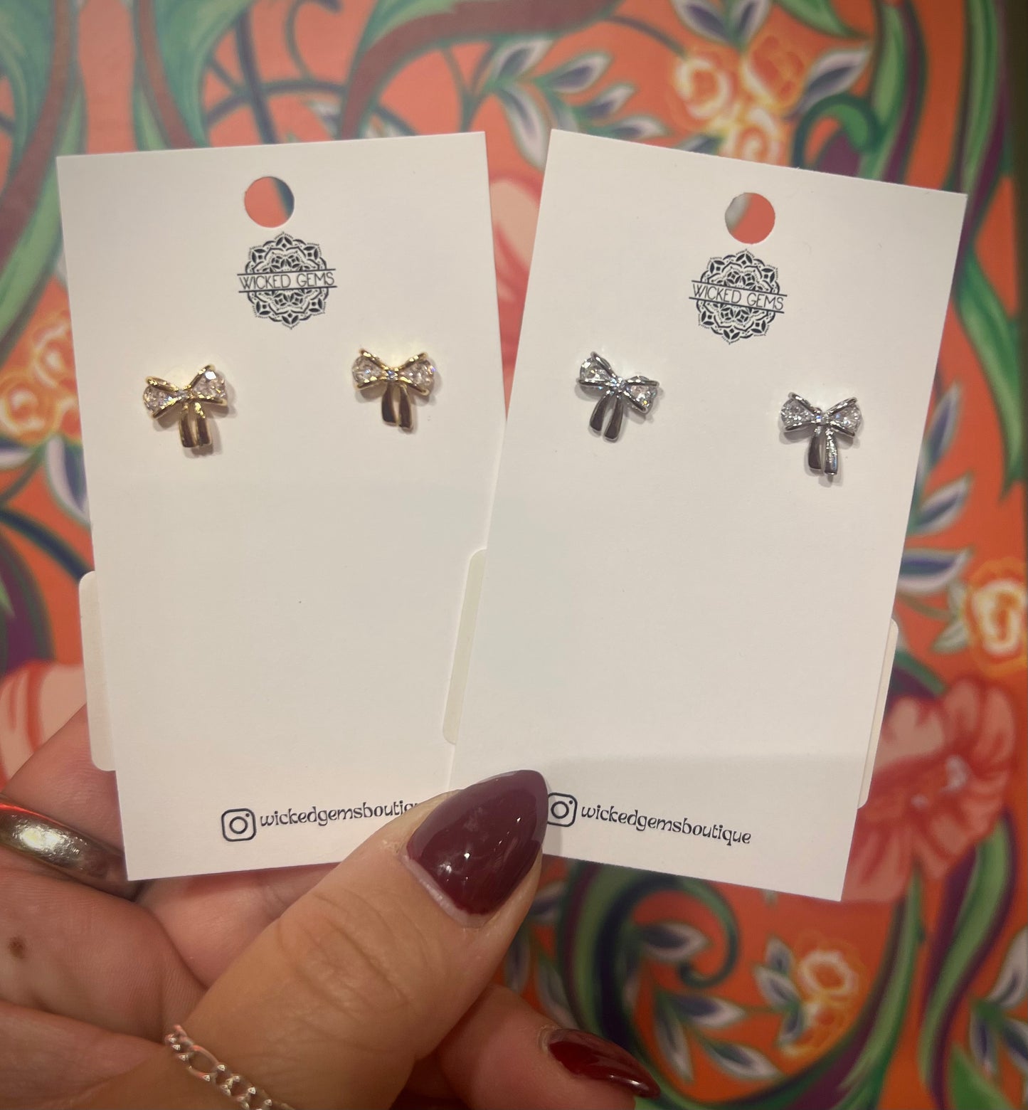 Mini Sparkly Bows