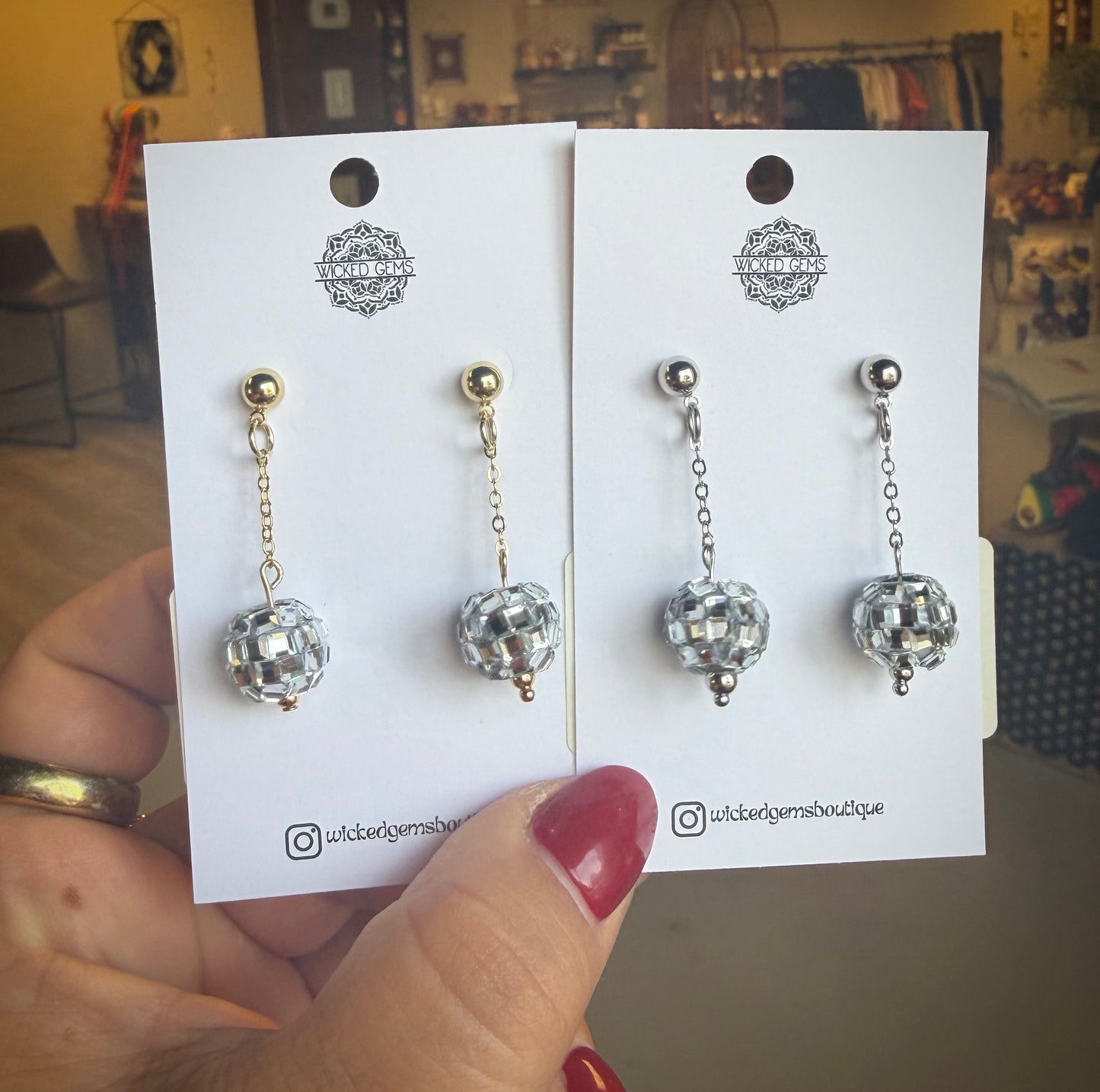 Disco Ball Dangle