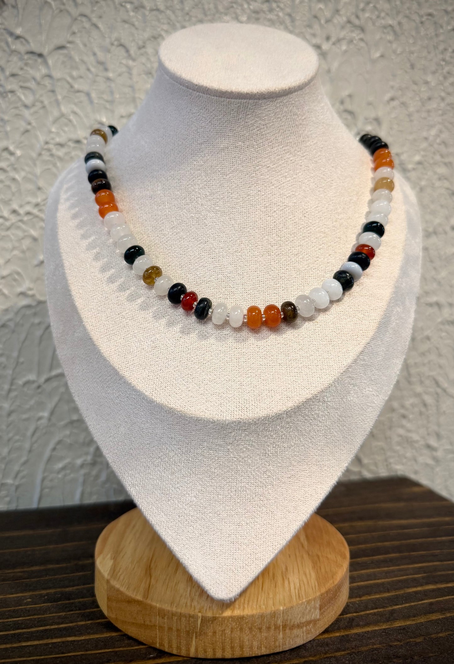 Autumn Spice / Beaded Necklace