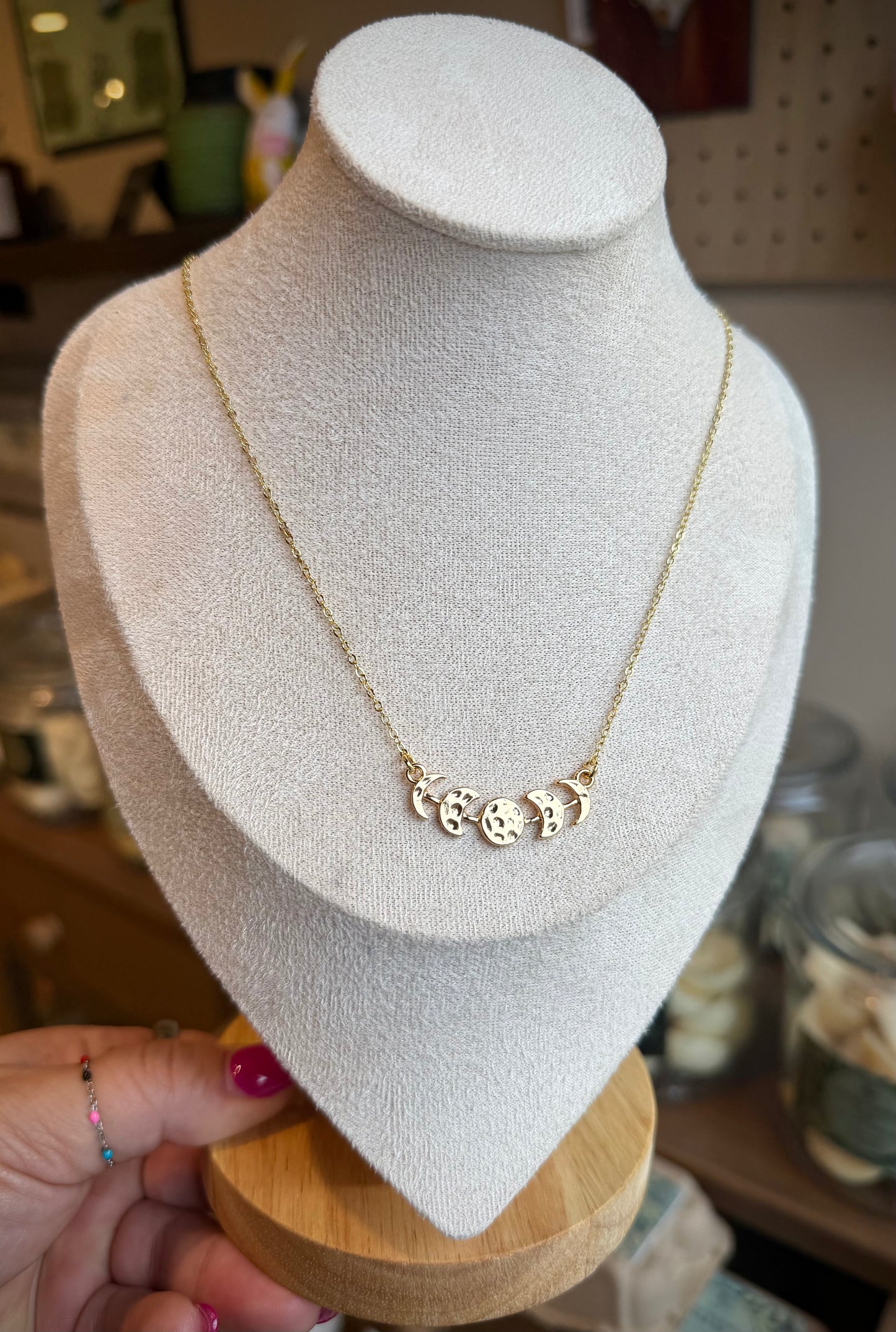 Moon Phases Necklace