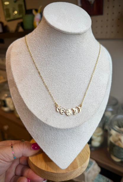 Moon Phases Necklace