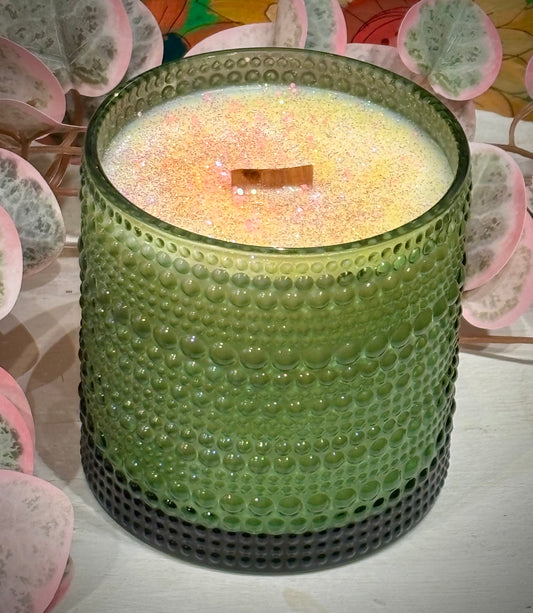 Hobnail Candle / Marshmallow Magic