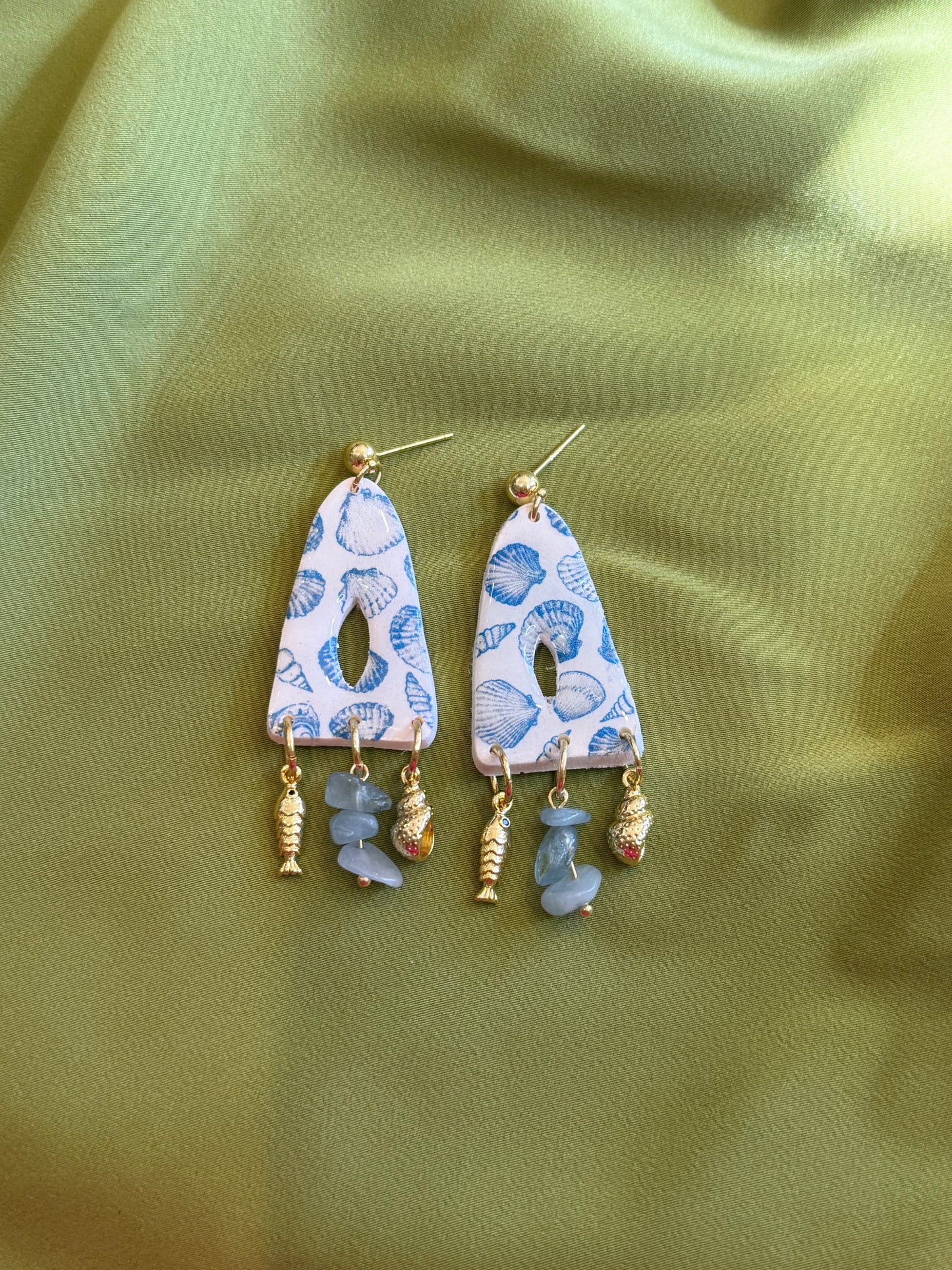 Coastal Treasures + Charms & Aquamarine