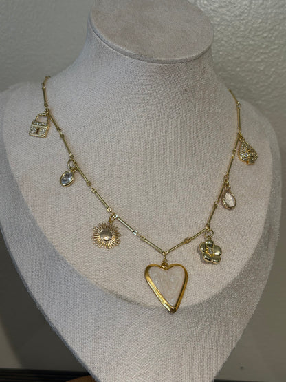 Everyday Neutral / Charm Necklace