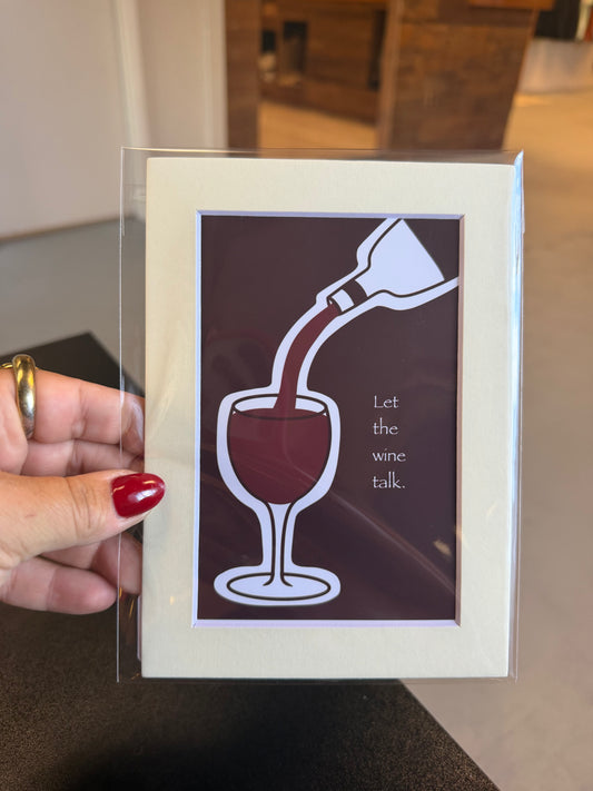 Wine Time / Art Print