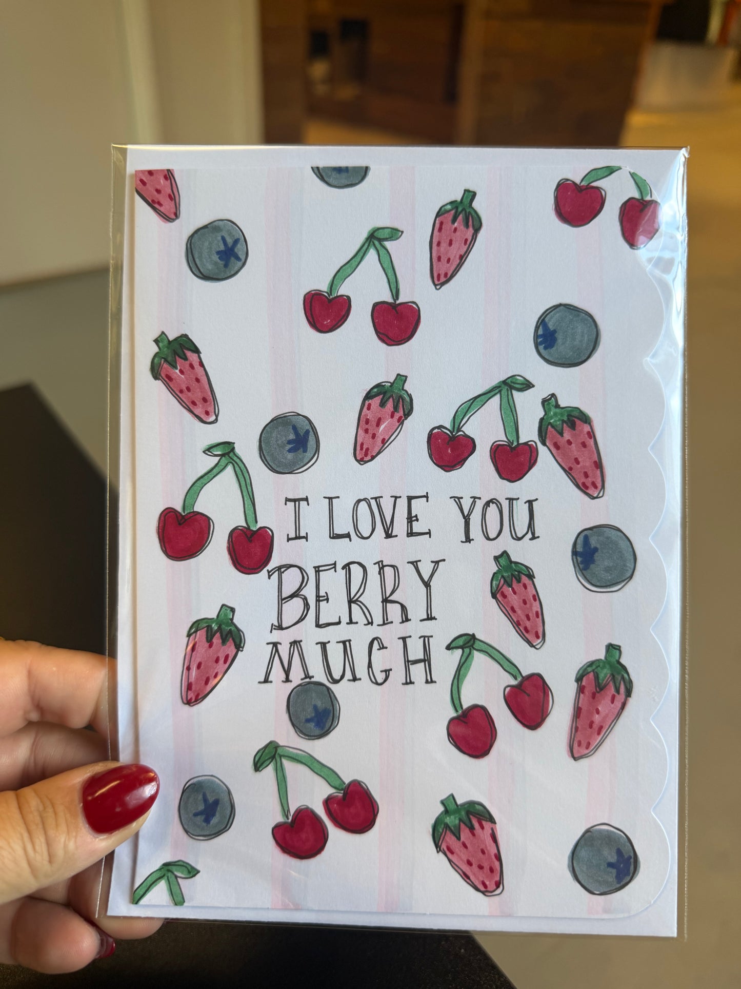 Berry / Hand Drawn Greeting Card