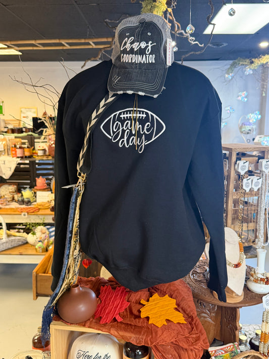 Game Day - Black / Crewneck