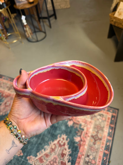 Ceramic Divided Bowl