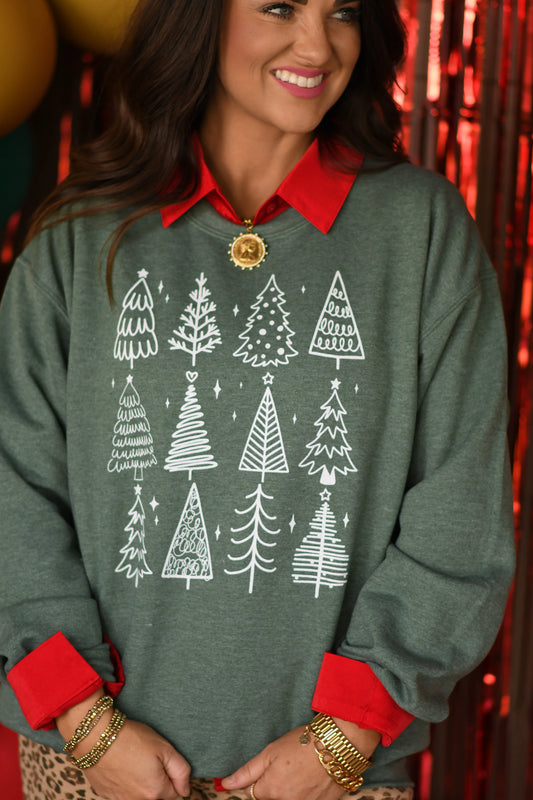 Christmas Tree Crewneck