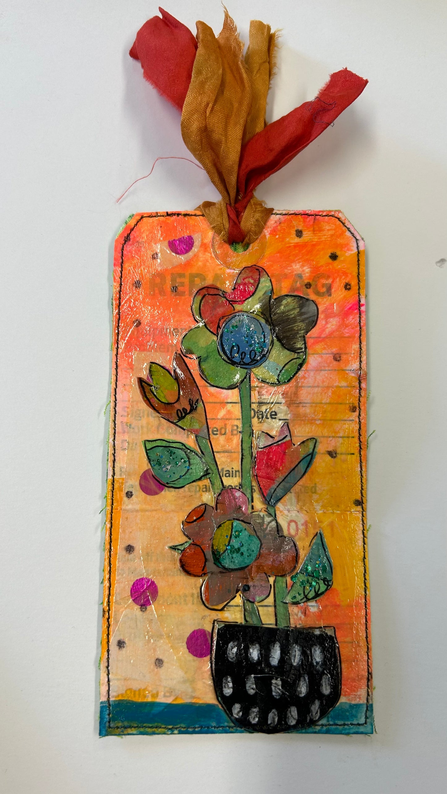 Floral Bookmark