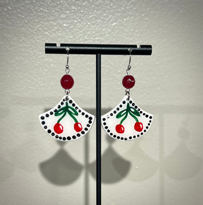 Cherries / hand painted