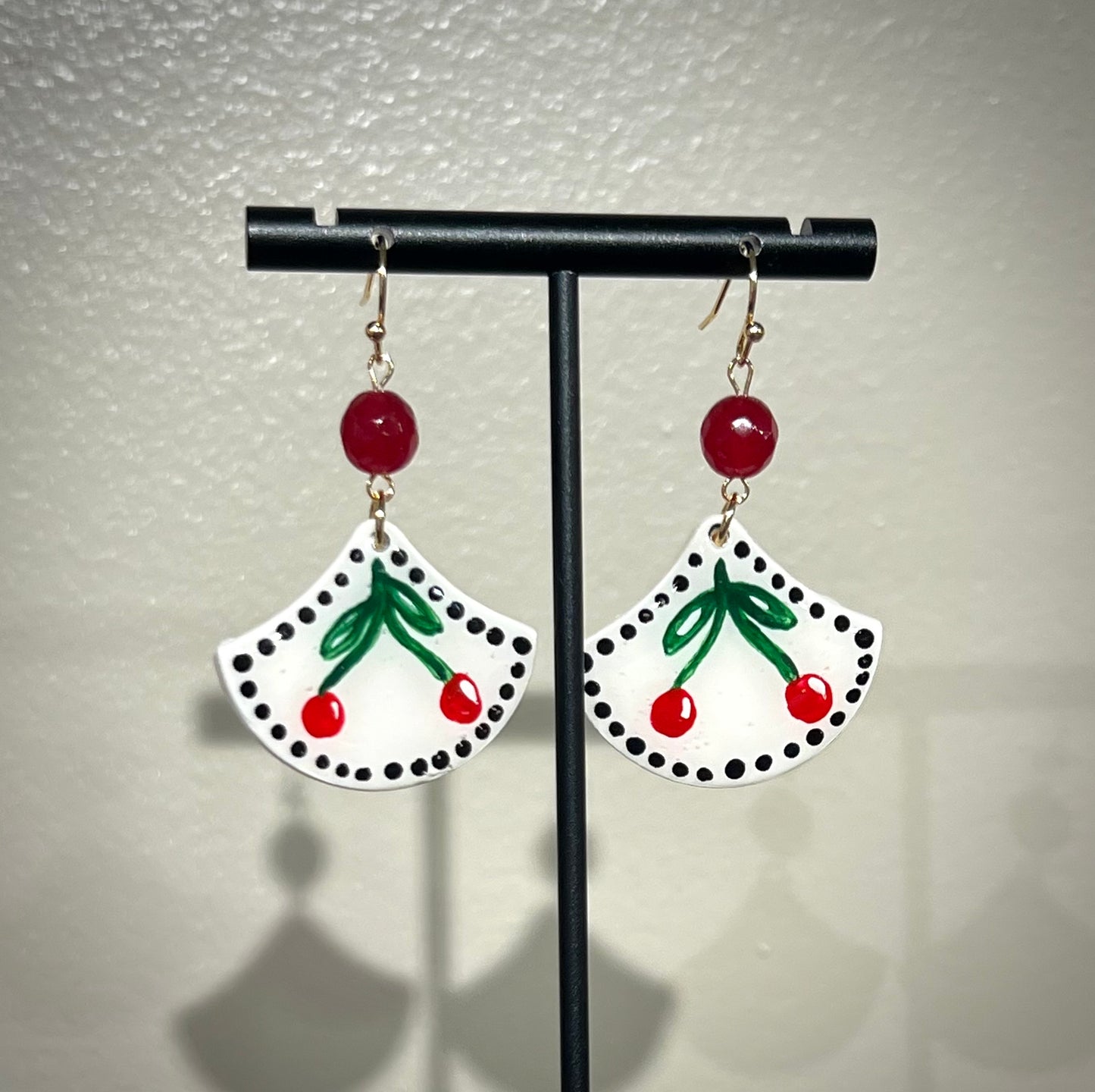 Cherries / hand painted