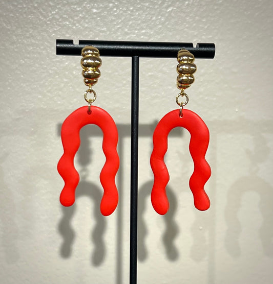 Statement Squiggle / Fiery Red