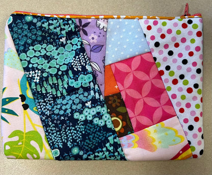 Kalidescope Patchwork Zipper Bags