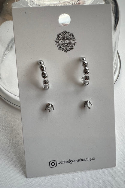 Hoop & Stud Pack