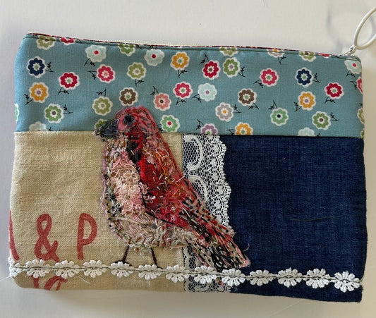 House Finch Zipper Pouch