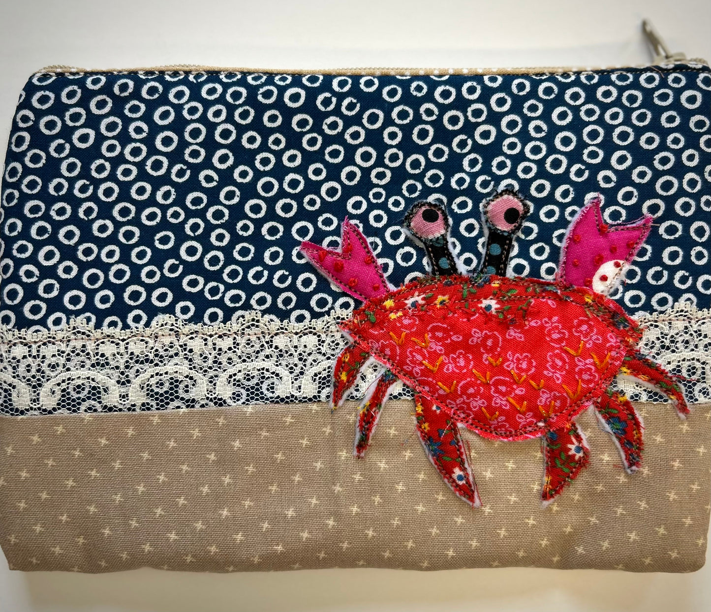 Crab Zipper Pouch 1