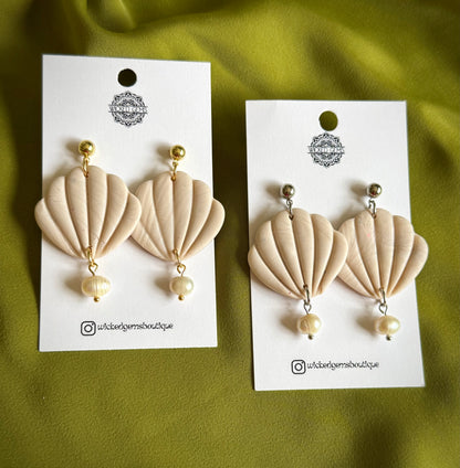 Shell + Freshwater Pearl