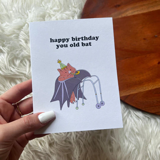 Old Bat / greeting card