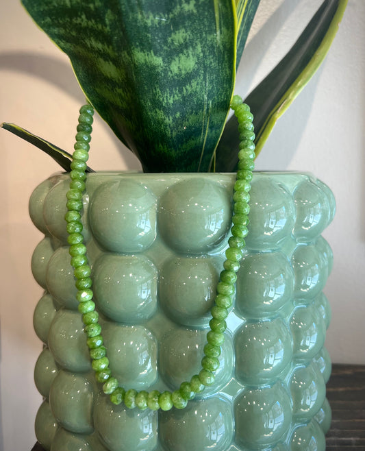 Green / "Candy" Stone Necklace