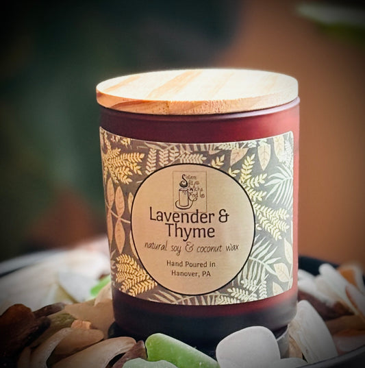 Lavendar Thyme / 10oz candle