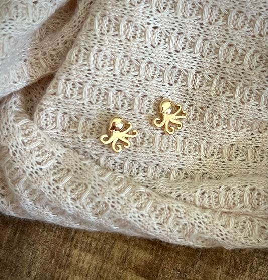 Tiny Octopus Stud