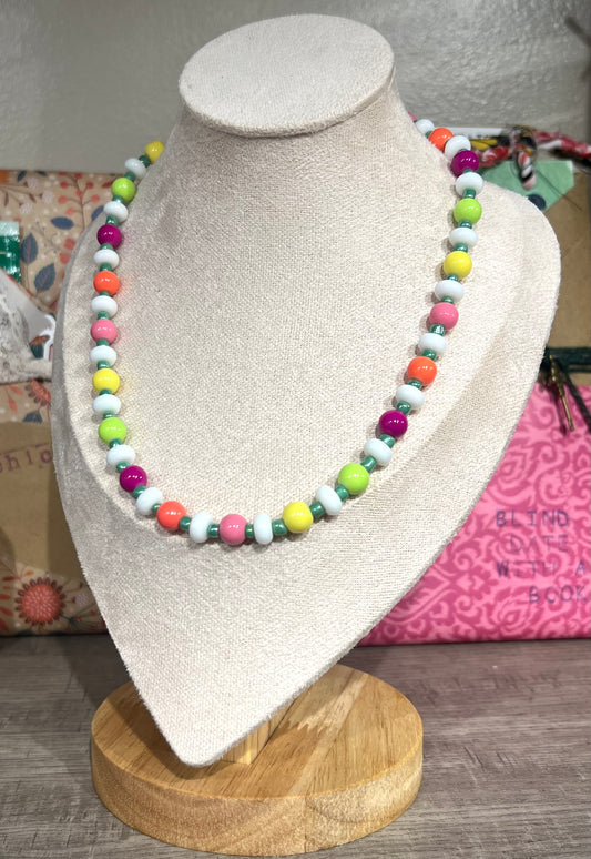 Beaded Necklace / fruity