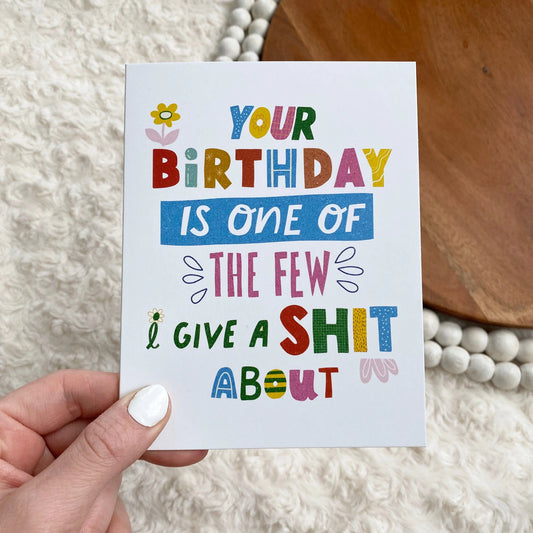 Your Birthday... / greeting card