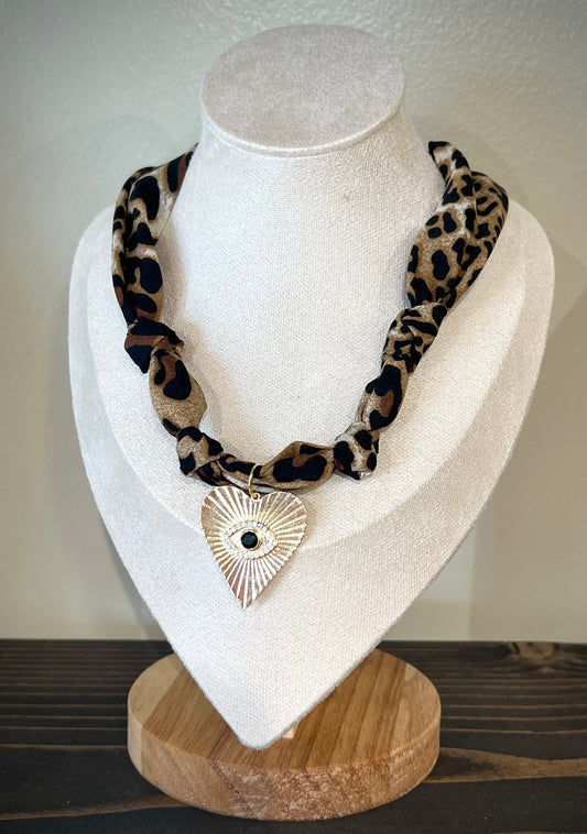 Leopard Evil Eye Necklace