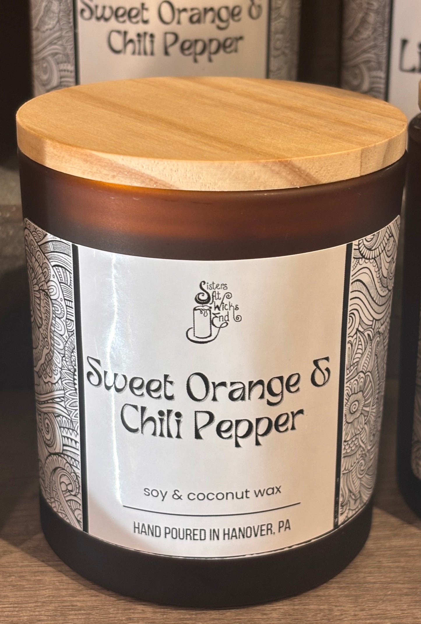 Sweet Orange & Chili Pepper / 10oz Candle