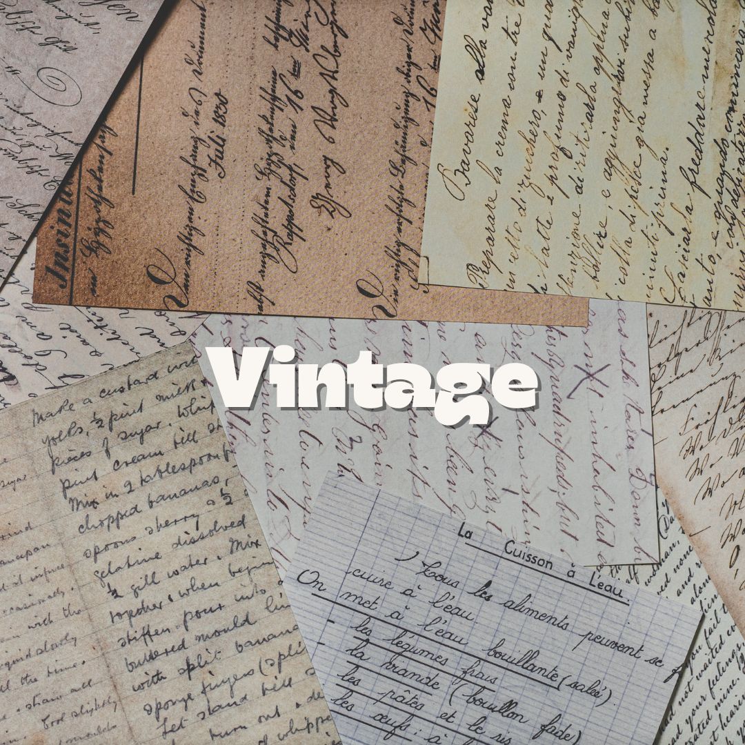 Vintage / 10oz candle