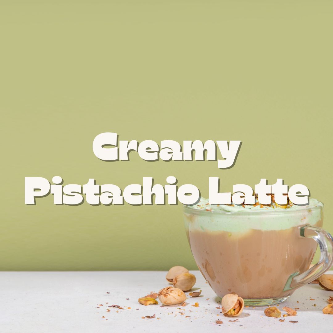 Creamy Pistachio Latte / 10oz Candle