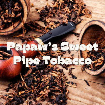 Papaw's Sweet Pipe Tabacco / 10oz Candle