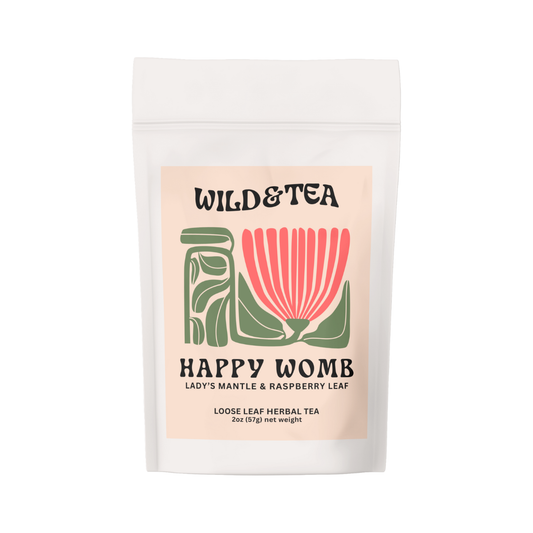 Happy Womb Herbal Tea: 2oz