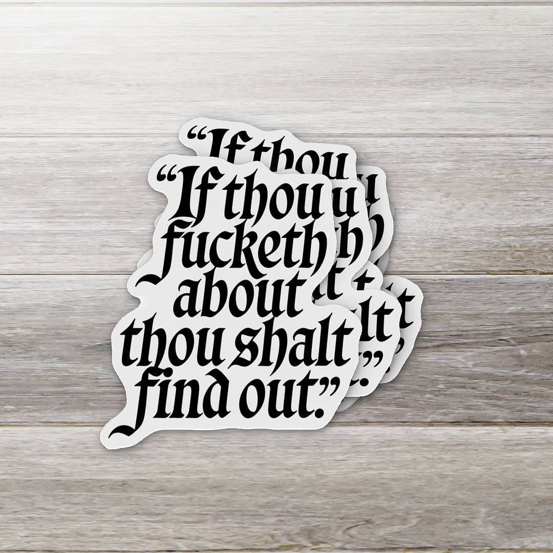 Fucketh Sticker