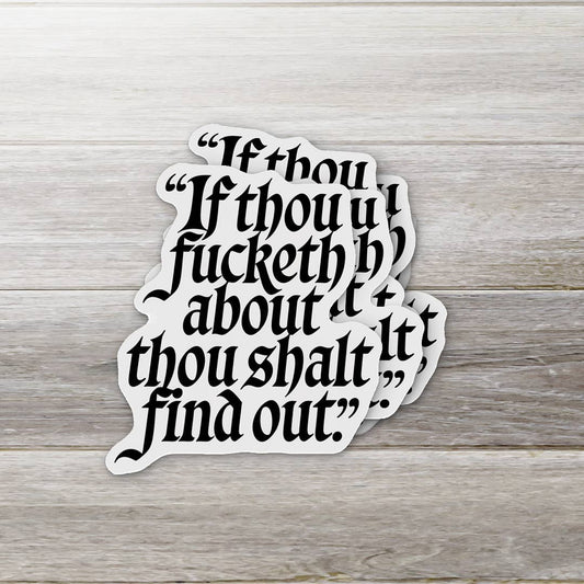 Fucketh Sticker